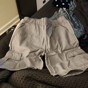 The Children's Place Charcoal Cargo Shorts